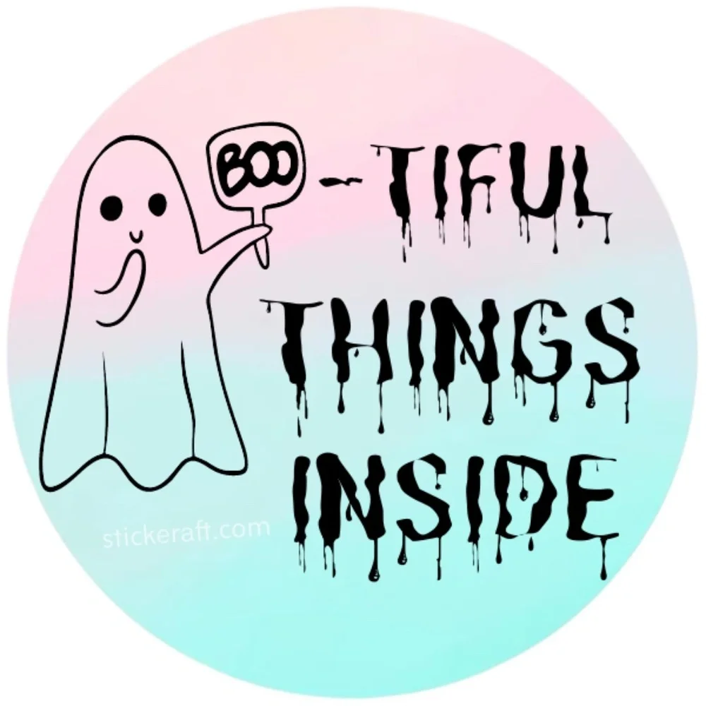 Bootiful Things Inside Stickers, Envelope Seals, Labels,13 colors to choose from